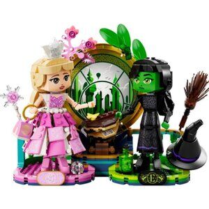 NEW Lego Wicket Elphaba & Glinda Figurines Set - 558 Pieces